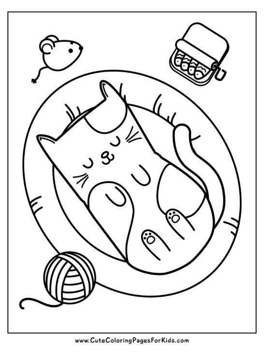 44+ Kitty Coloring Pages Printables 53