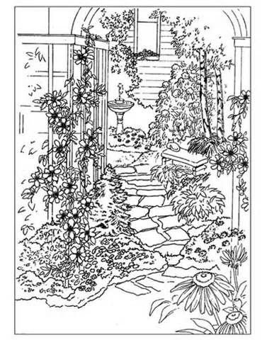 55+ Adult Coloring Pages Finished to Perfection - #7 is Stunning 117