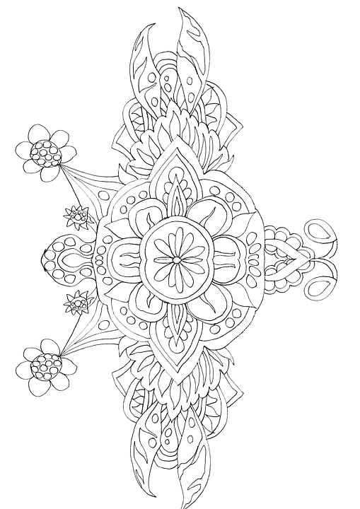 55+ Adult Coloring Pages Finished to Perfection - #7 is Stunning 130