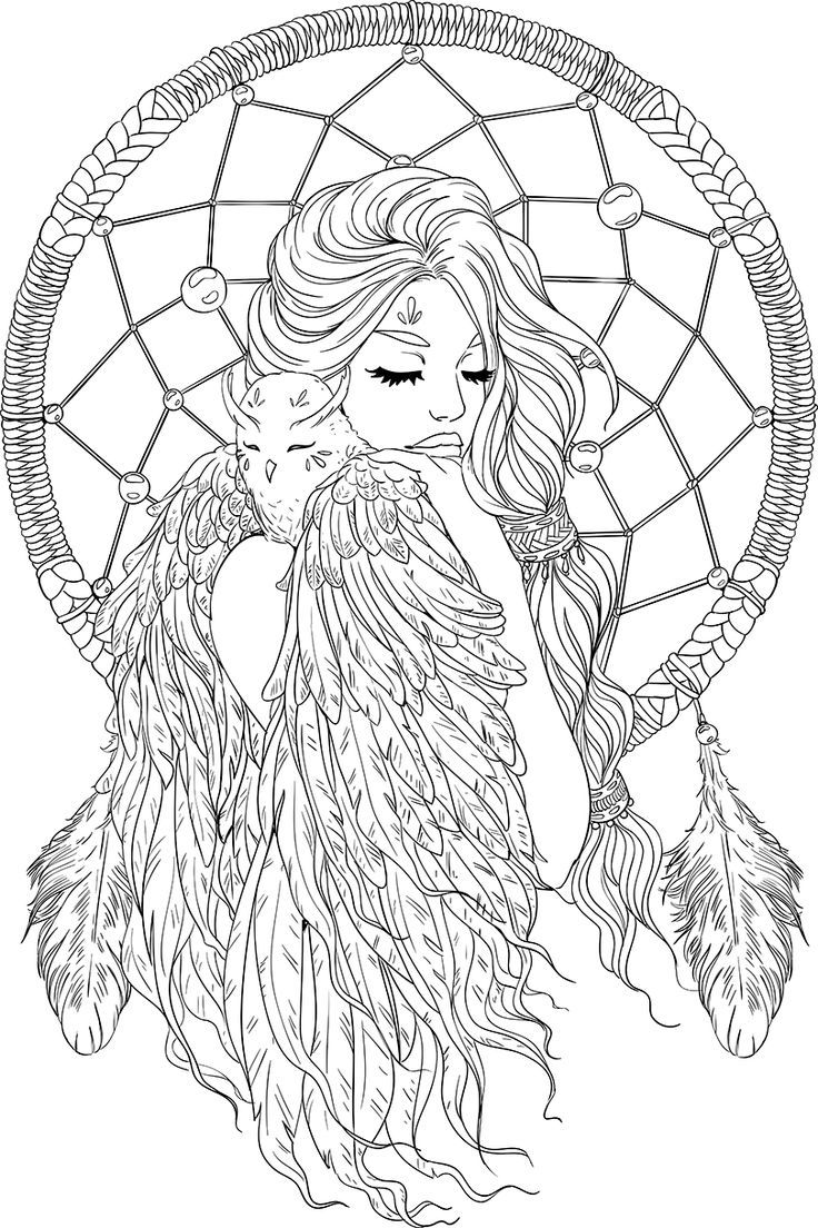 55+ Adult Coloring Pages Finished to Perfection - #7 is Stunning 133