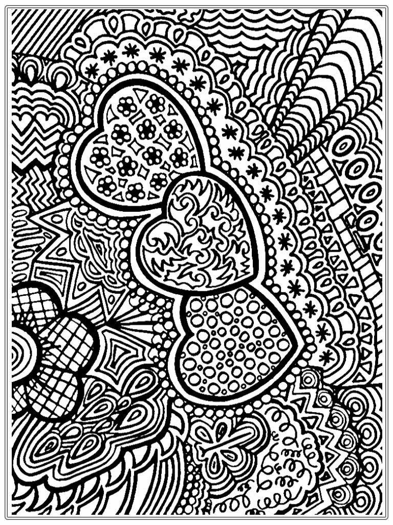 55+ Adult Coloring Pages Finished to Perfection - #7 is Stunning 140