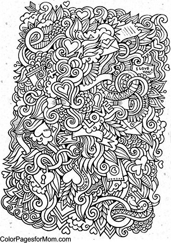 55+ Adult Coloring Pages Finished to Perfection - #7 is Stunning 15