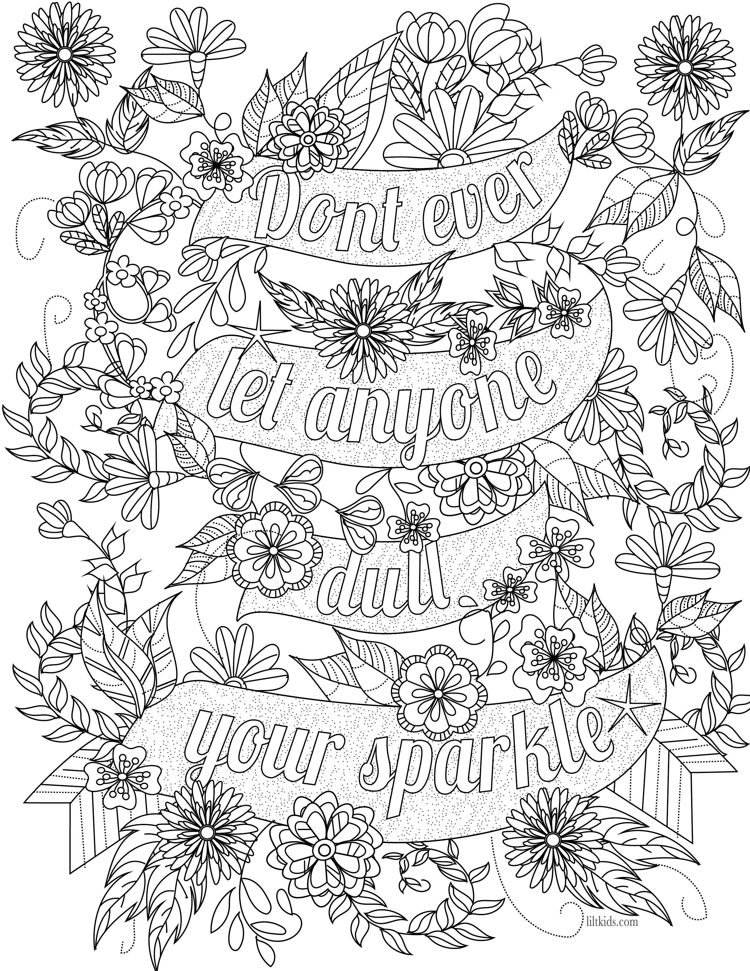55+ Adult Coloring Pages Finished to Perfection - #7 is Stunning 158
