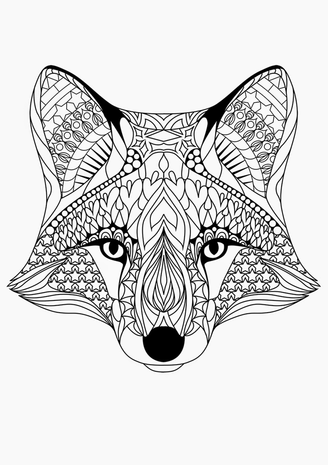 55+ Adult Coloring Pages Finished to Perfection - #7 is Stunning 193