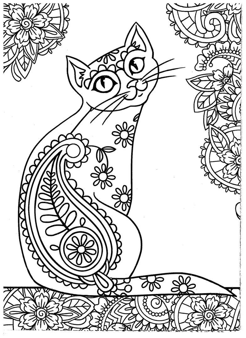 55+ Adult Coloring Pages Finished to Perfection - #7 is Stunning 22