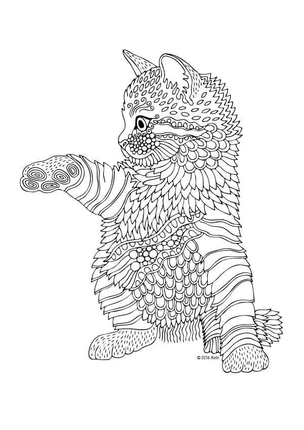 55+ Adult Coloring Pages Finished to Perfection - #7 is Stunning 85