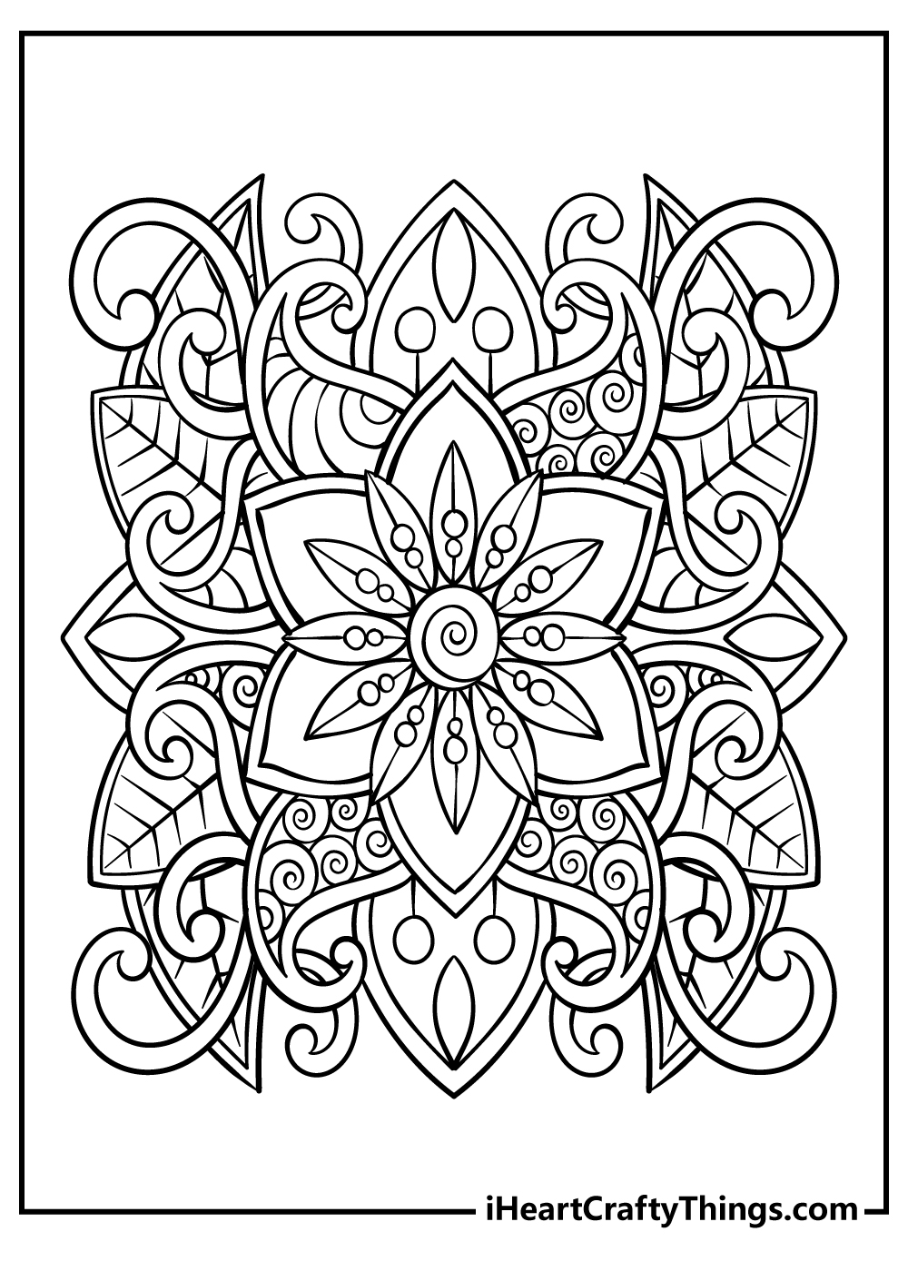 55+ Adult Coloring Pages Finished to Perfection - #7 is Stunning 86