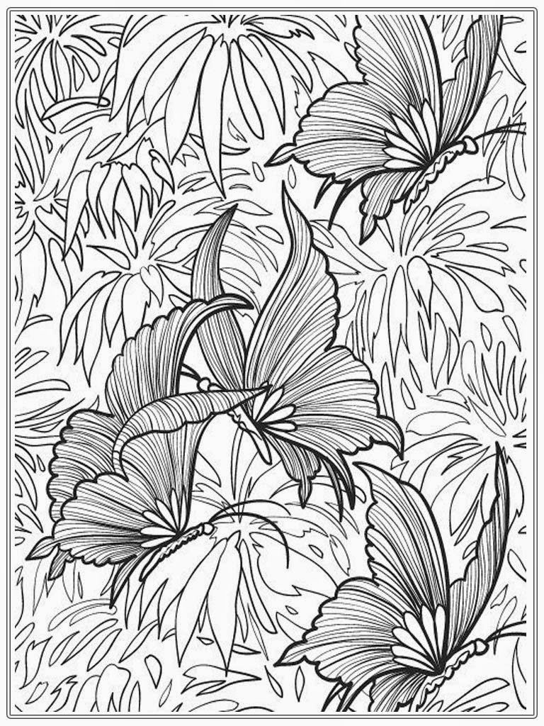 55+ Adult Coloring Pages Finished to Perfection - #7 is Stunning 87