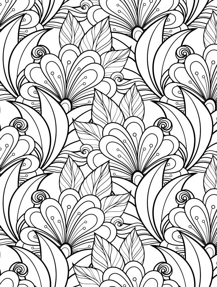 55+ Adult Coloring Pages Finished to Perfection - #7 is Stunning 89