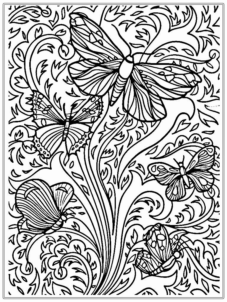 55+ Adult Coloring Pages Finished to Perfection - #7 is Stunning 9