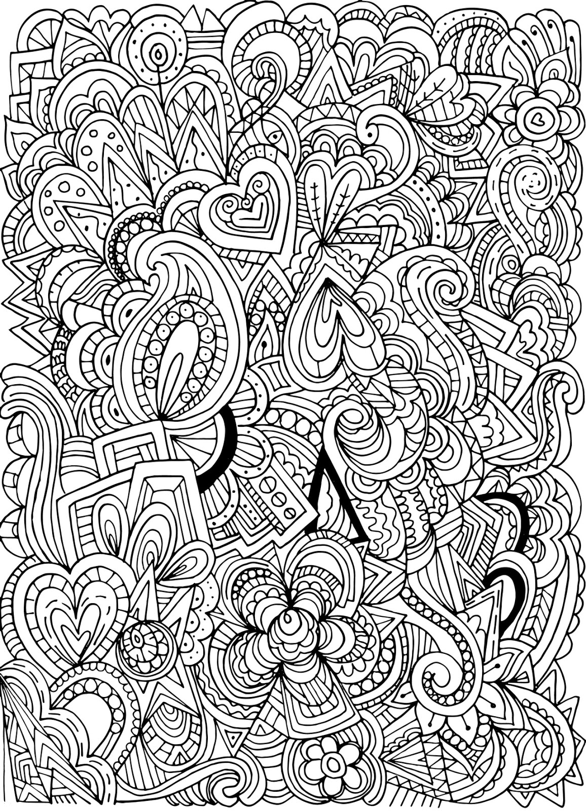 55+ Adult Coloring Pages Finished to Perfection - #7 is Stunning 91