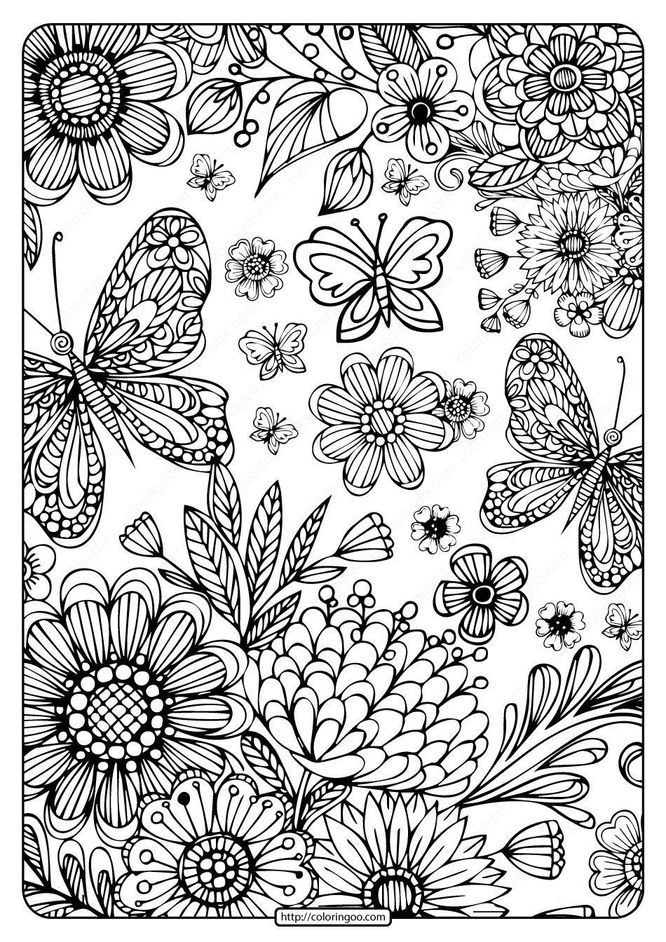 55+ Adult Coloring Pages Finished to Perfection - #7 is Stunning 93