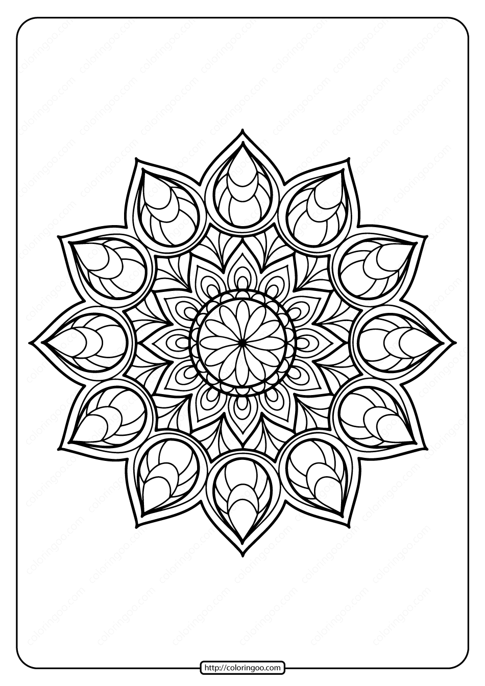 55+ Adult Coloring Pages Finished to Perfection - #7 is Stunning 98