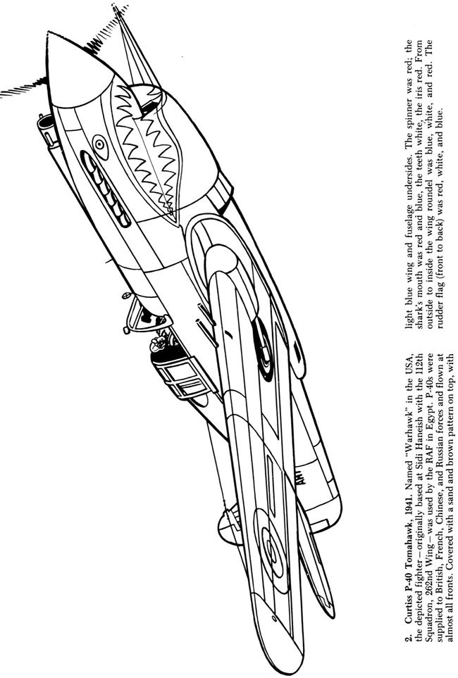 Air Plane Coloring Pages Free Printable 108