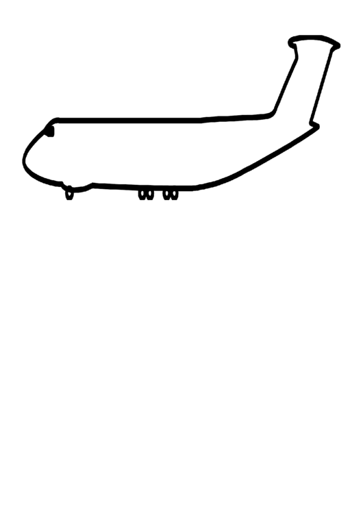 Air Plane Coloring Pages Free Printable 134