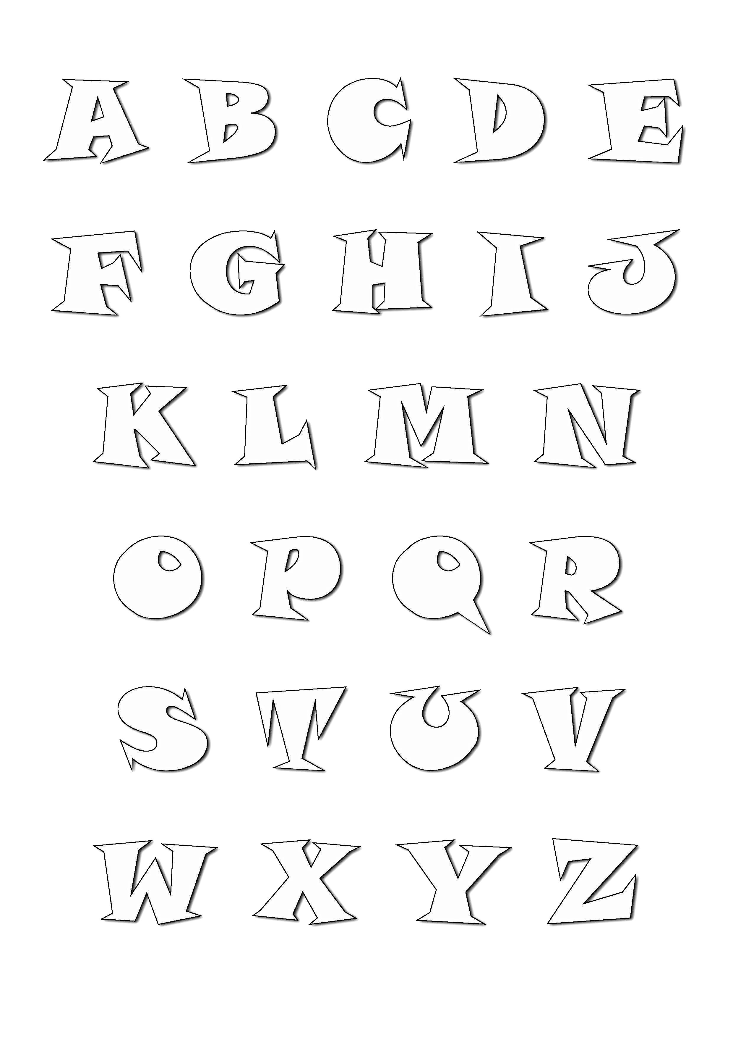 Alphabet Coloring Pages for Toddlers 21