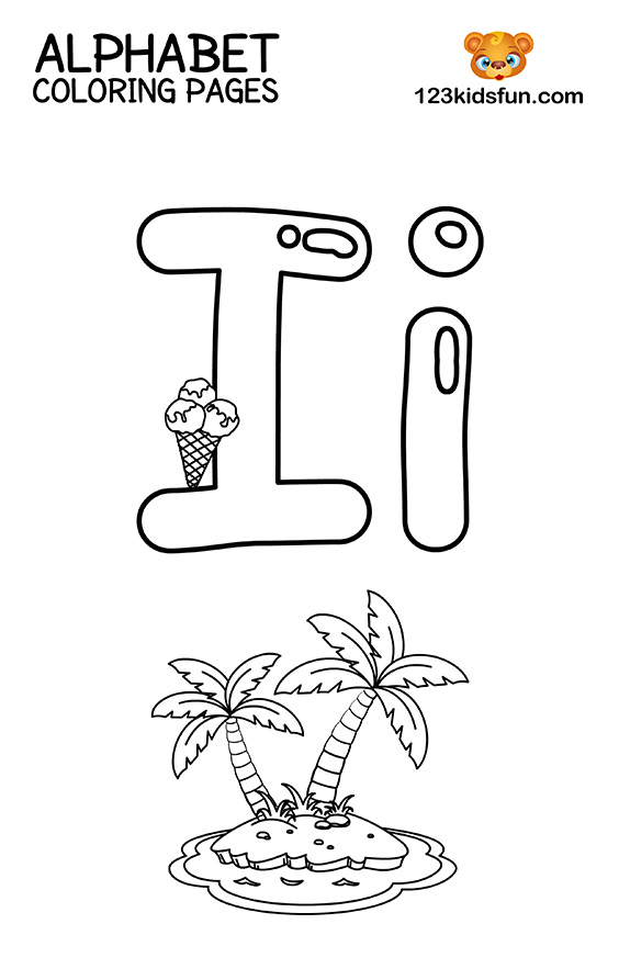 Alphabet Coloring Pages for Toddlers 63