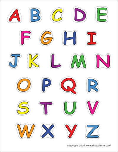 Alphabet Coloring Pages for Toddlers 69