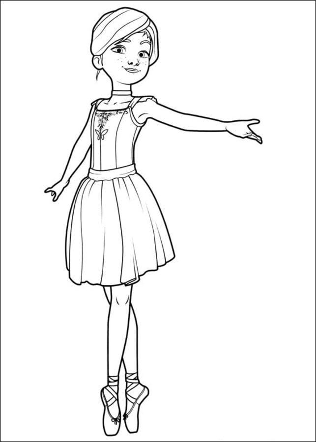 Ballerina Coloring Pages Free Printable 121