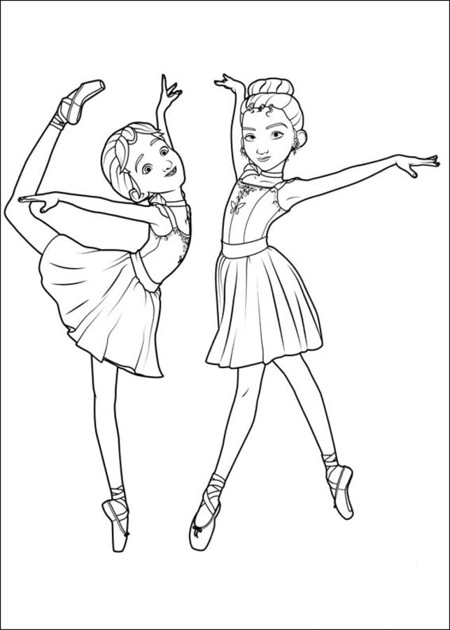 Ballerina Coloring Pages Free Printable 15