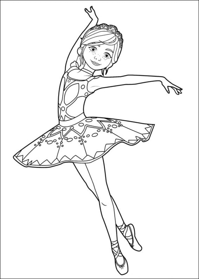 Ballerina Coloring Pages Free Printable 59