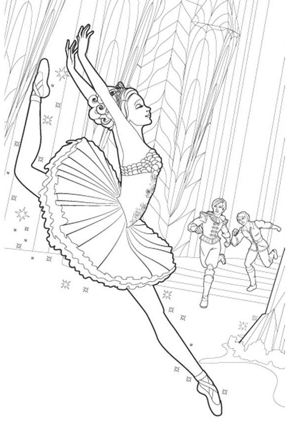 Ballerina Coloring Pages Free Printable 60