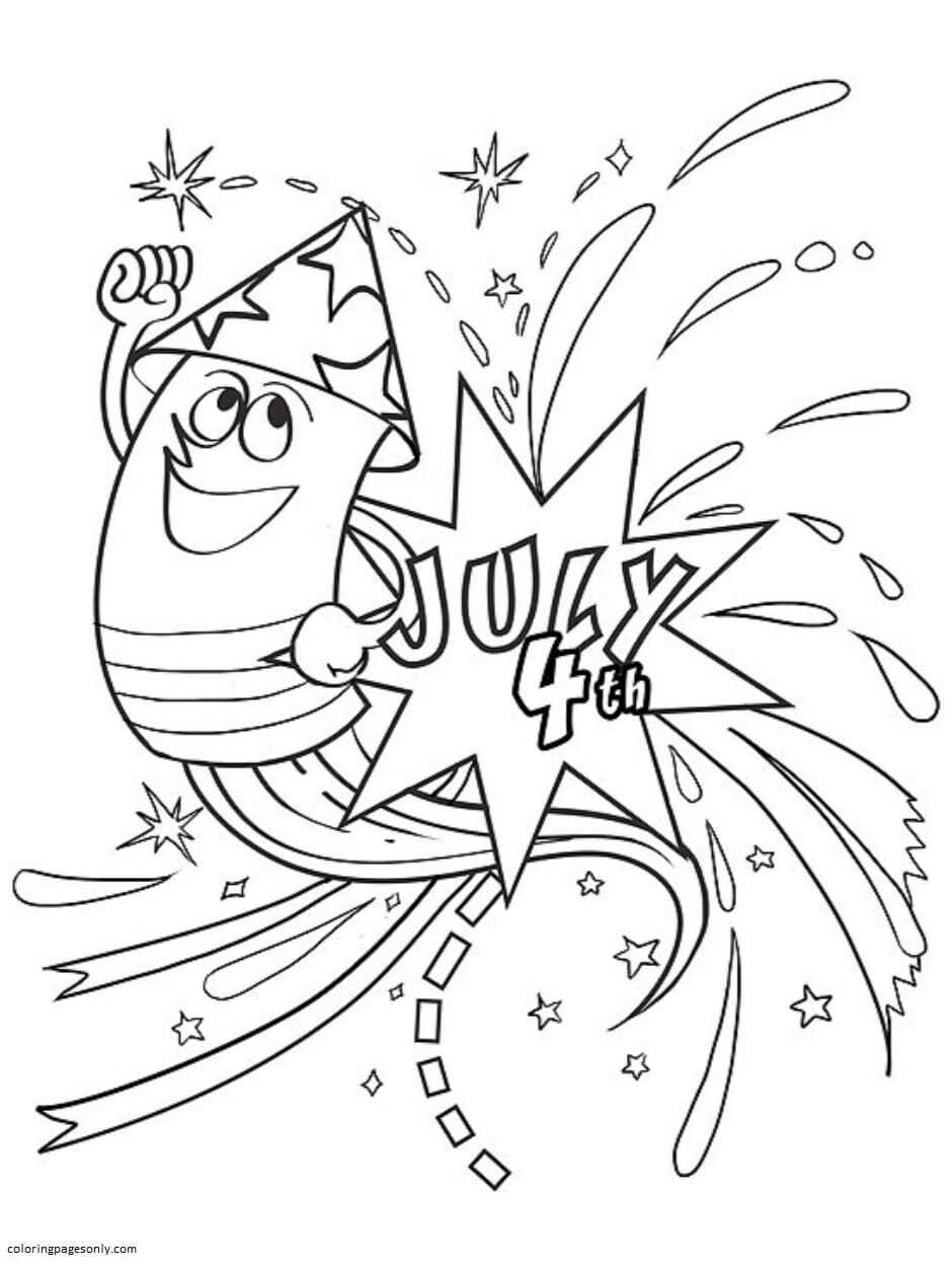 Celebrate Freedom with 4th of July: 180+ Free Coloring Pages 103