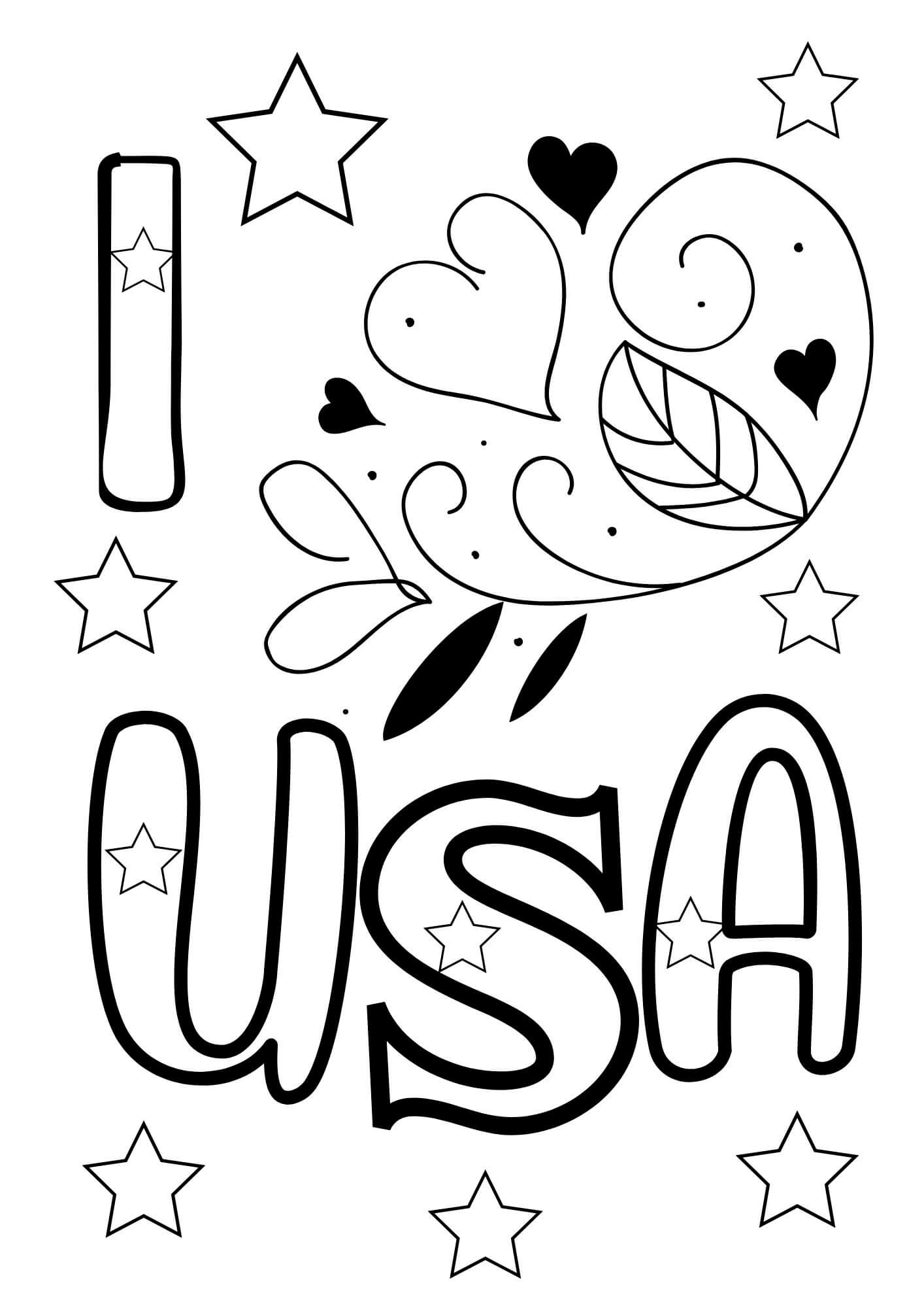 Celebrate Freedom with 4th of July: 180+ Free Coloring Pages 105