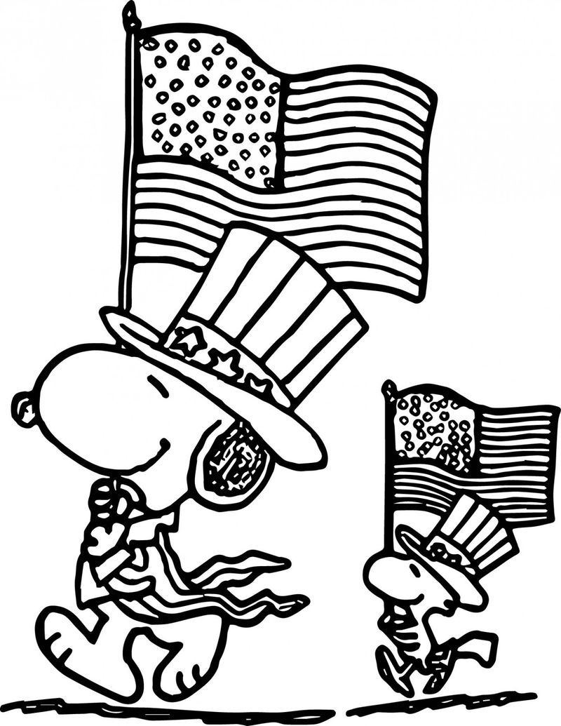 Celebrate Freedom with 4th of July: 180+ Free Coloring Pages 114