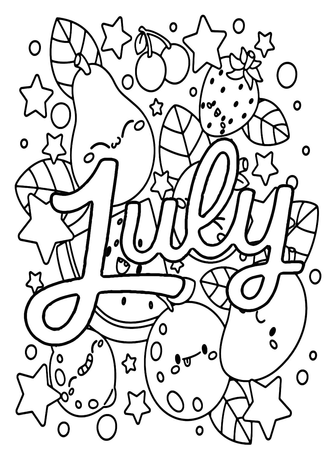 Celebrate Freedom with 4th of July: 180+ Free Coloring Pages 115