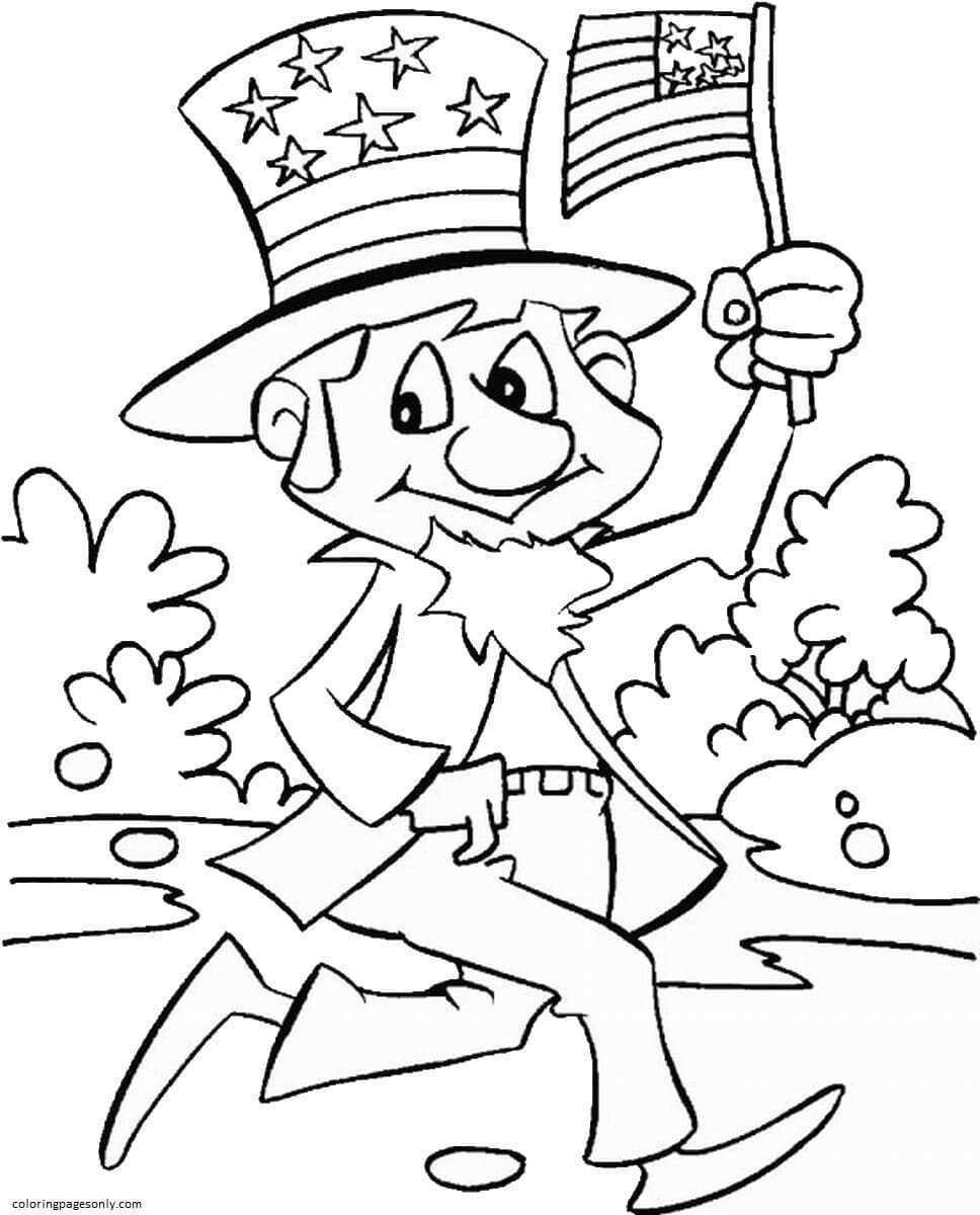 Celebrate Freedom with 4th of July: 180+ Free Coloring Pages 121