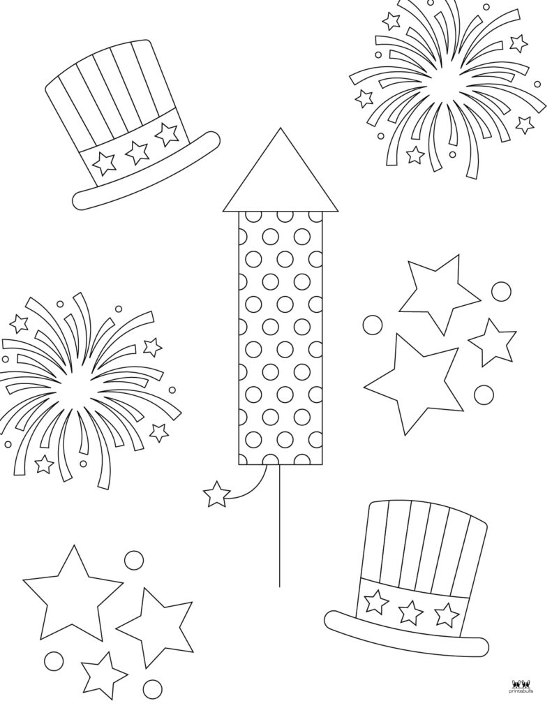 Celebrate Freedom with 4th of July: 180+ Free Coloring Pages 127