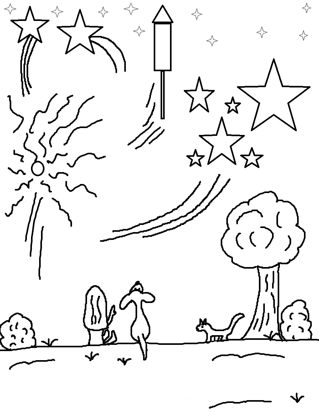 Celebrate Freedom with 4th of July: 180+ Free Coloring Pages 128