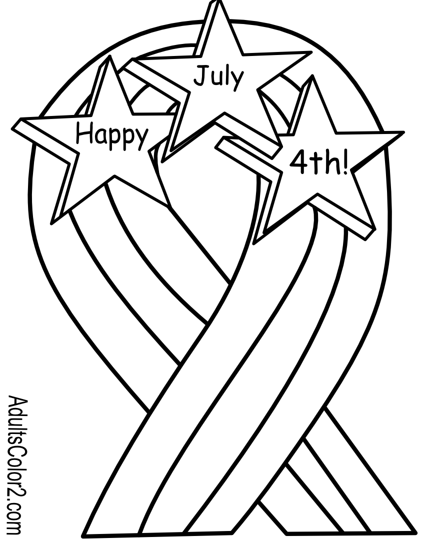 Celebrate Freedom with 4th of July: 180+ Free Coloring Pages 130