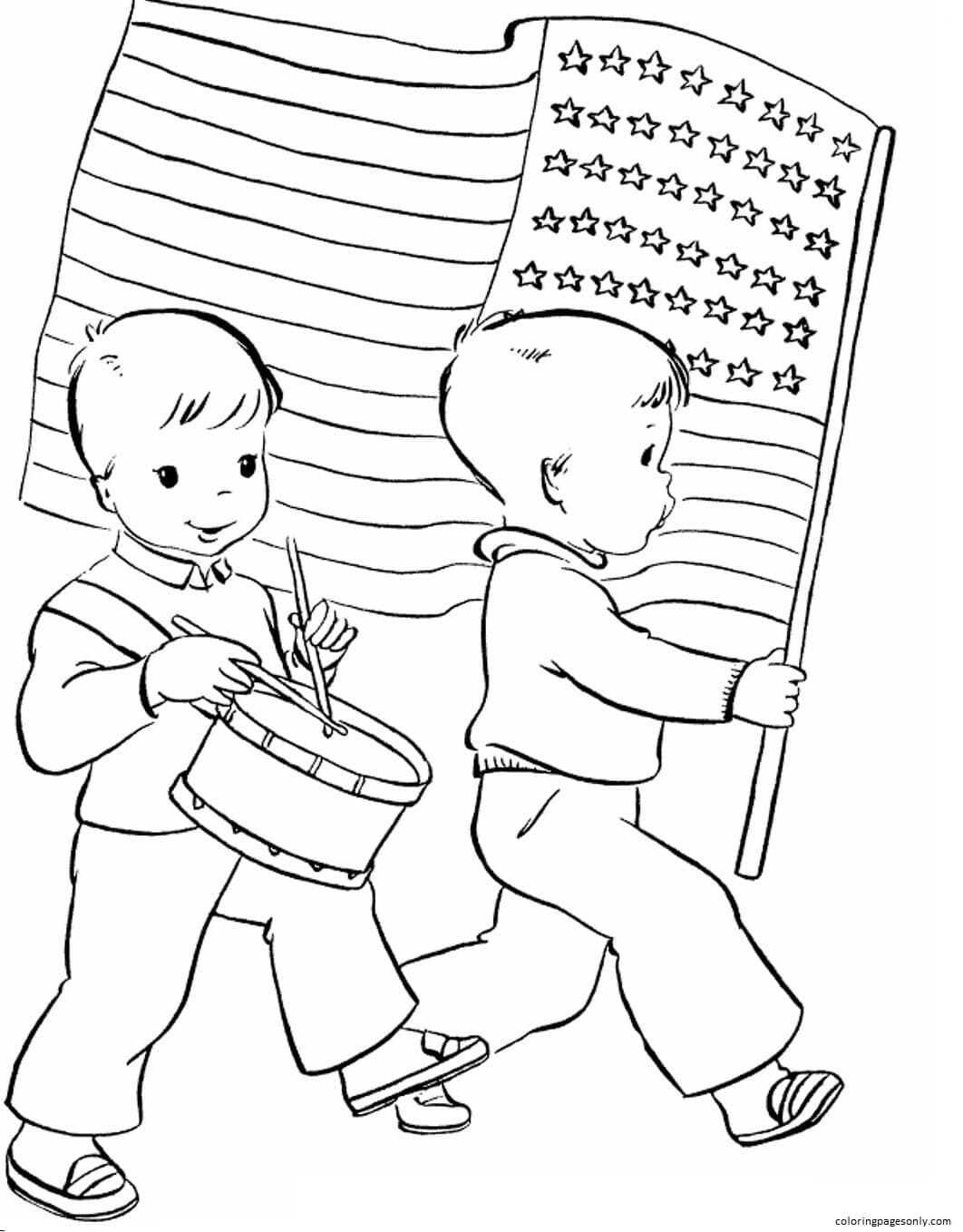 Celebrate Freedom with 4th of July: 180+ Free Coloring Pages 14