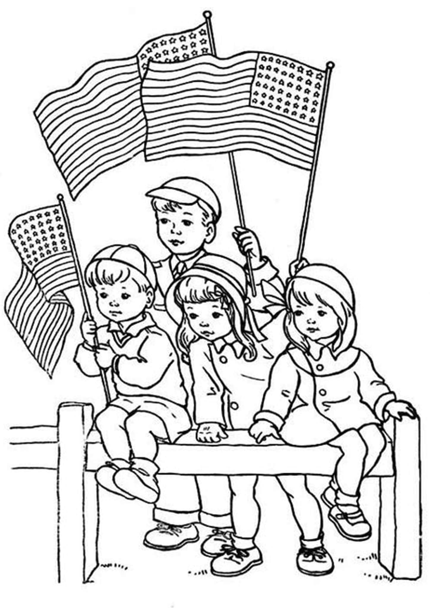 Celebrate Freedom with 4th of July: 180+ Free Coloring Pages 21