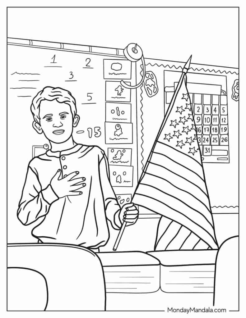 Celebrate Freedom with 4th of July: 180+ Free Coloring Pages 4