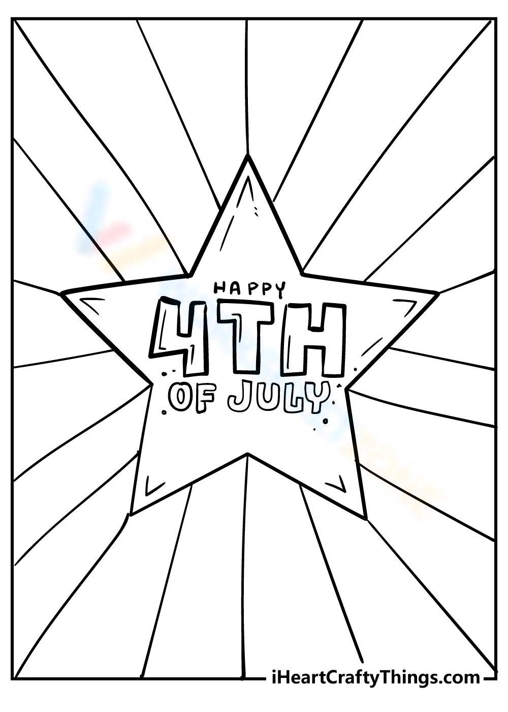 Celebrate Freedom with 4th of July: 180+ Free Coloring Pages 6