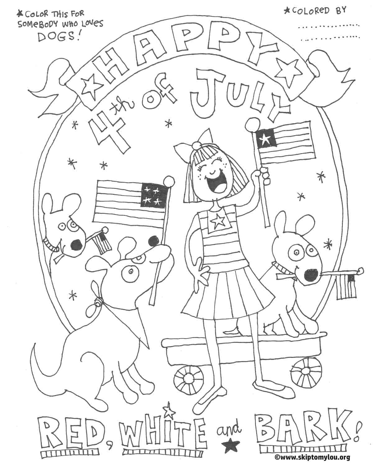 Celebrate Freedom with 4th of July: 180+ Free Coloring Pages 95
