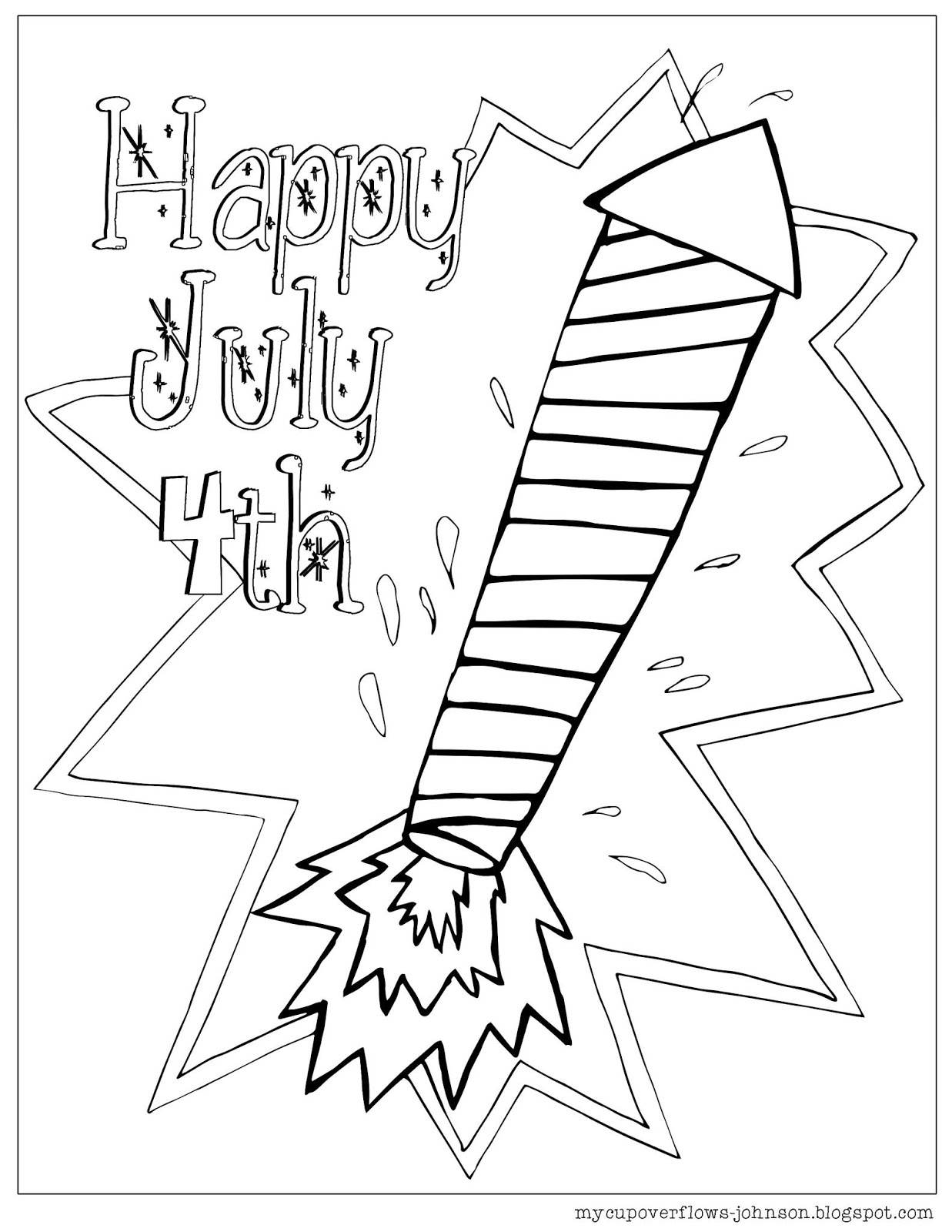 Celebrate Freedom with 4th of July: 180+ Free Coloring Pages 96