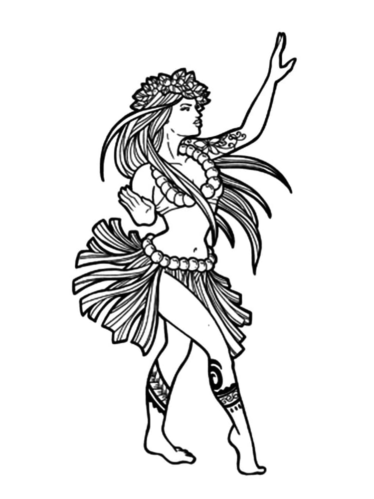 Dancers Coloring Pages Free Printable 107