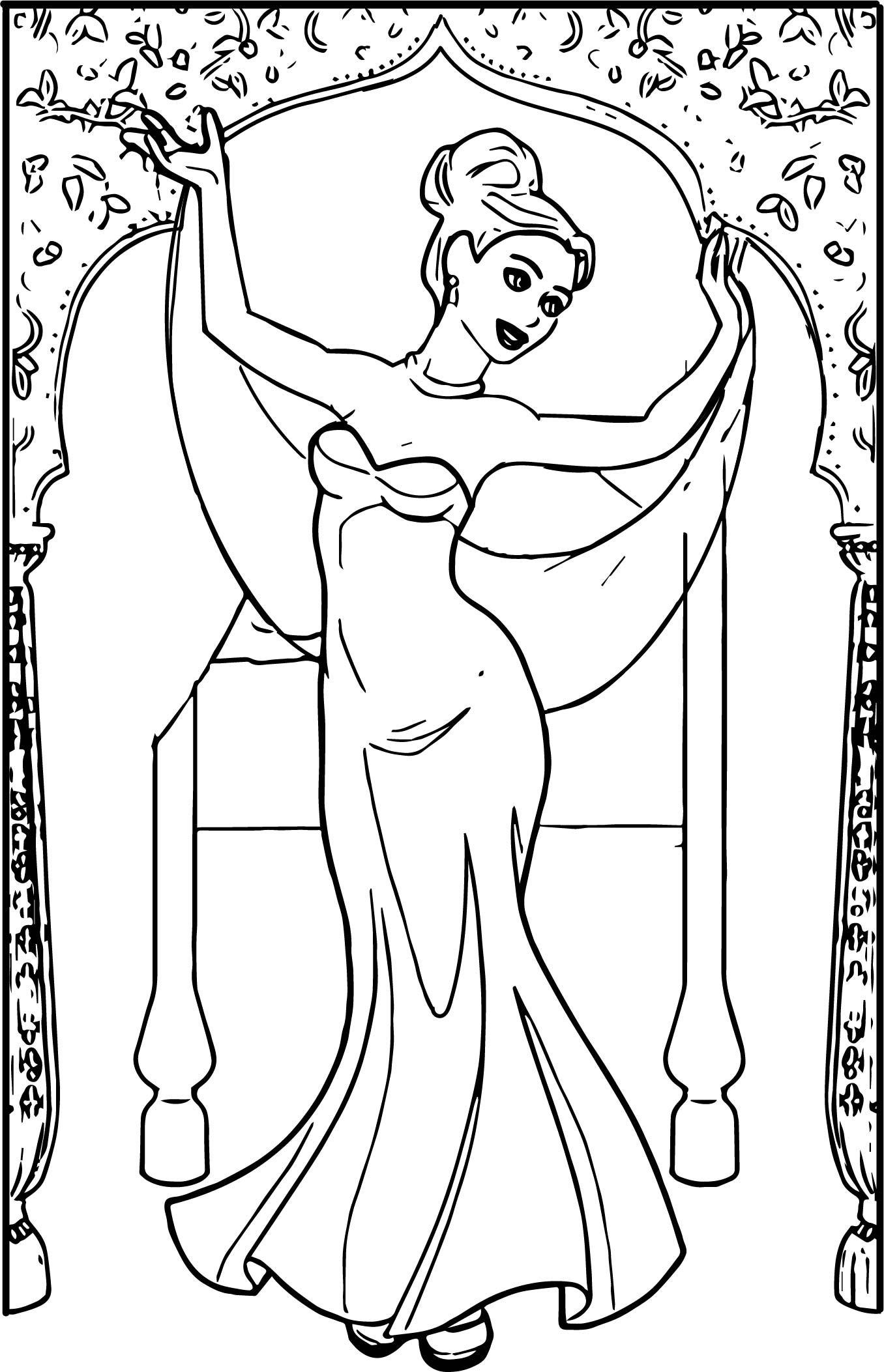 Dancers Coloring Pages Free Printable 111