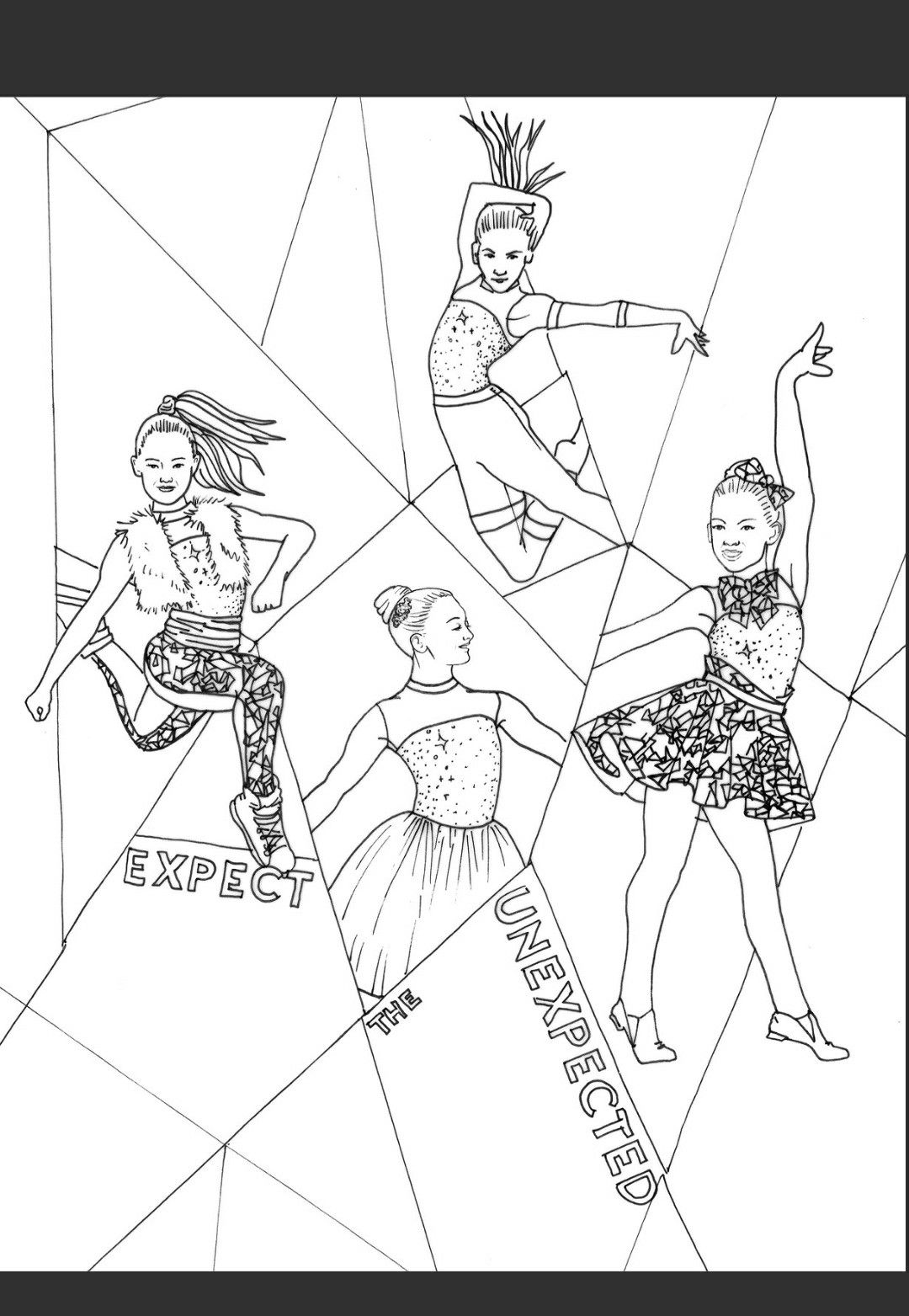 Dancers Coloring Pages Free Printable 118