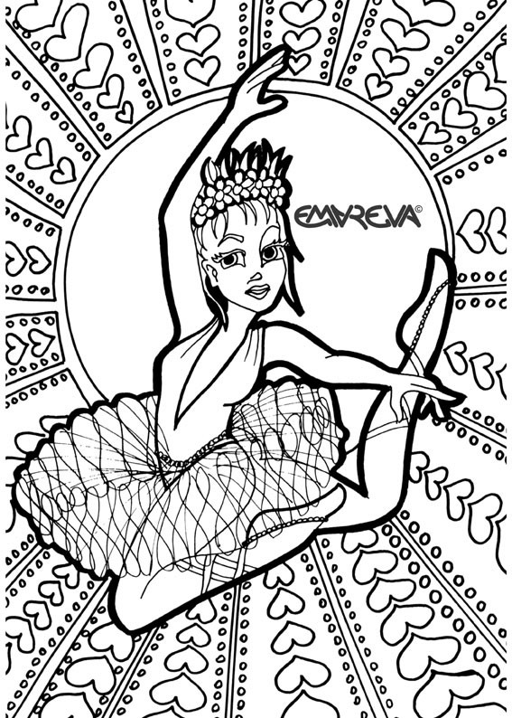 Dancers Coloring Pages Free Printable 139