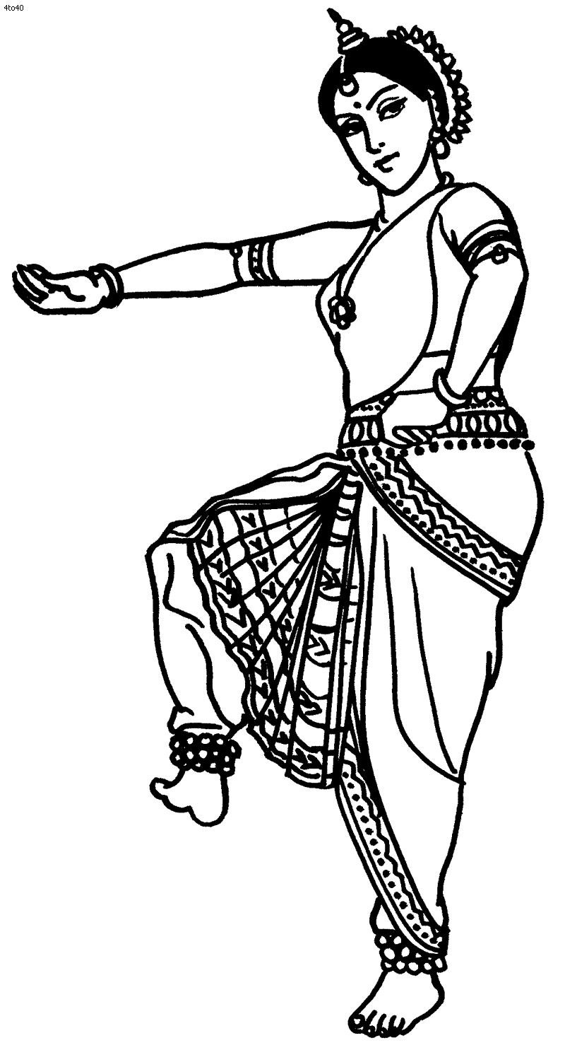 Dancers Coloring Pages Free Printable 143