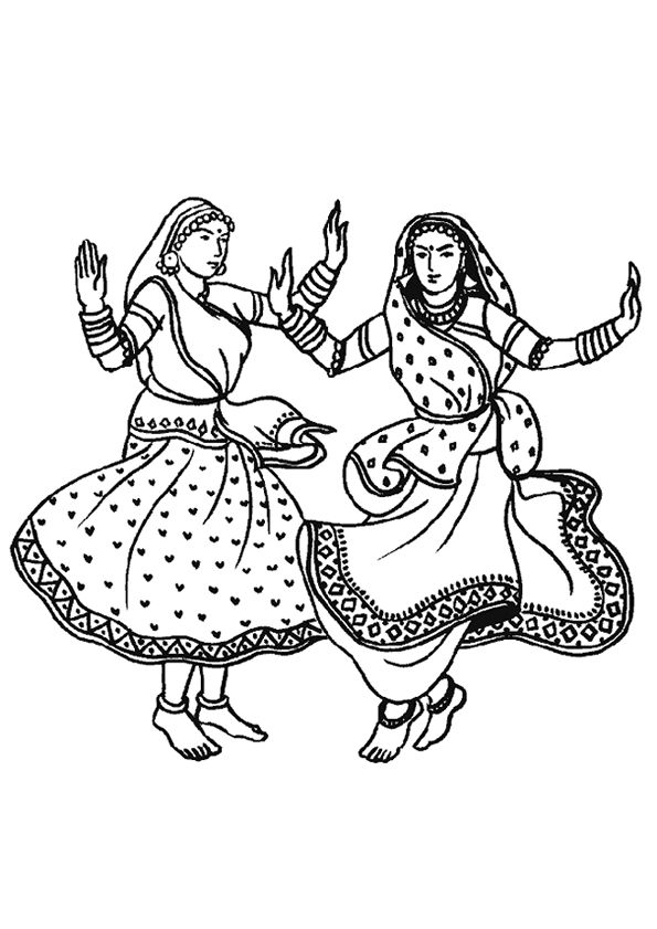 Dancers Coloring Pages Free Printable 146