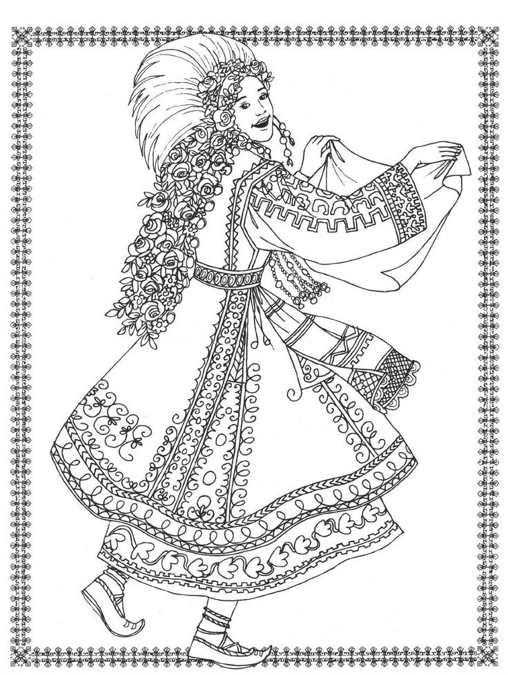 Dancers Coloring Pages Free Printable 148