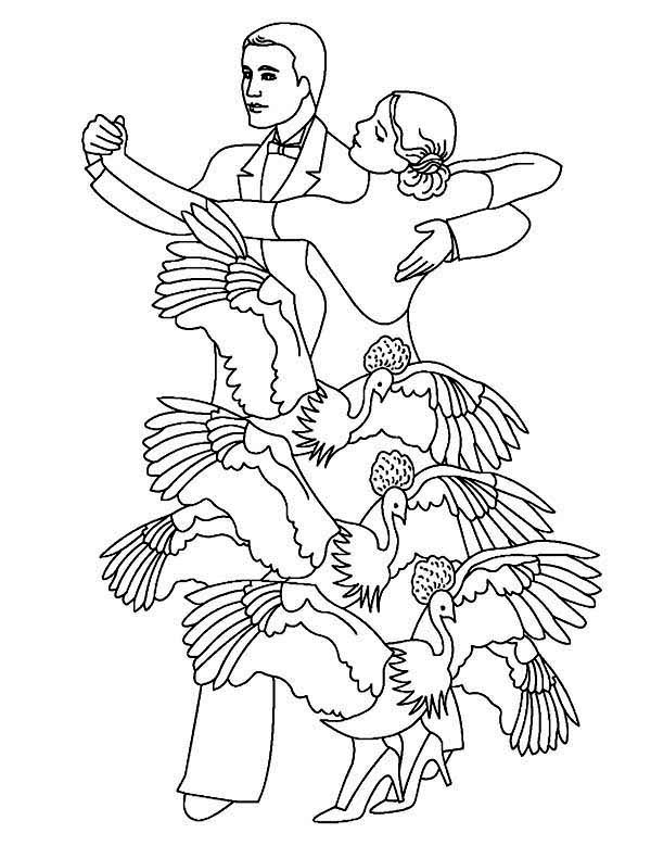 Dancers Coloring Pages Free Printable 151