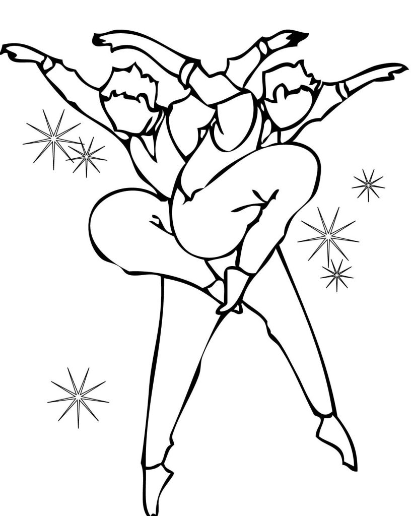 Dancers Coloring Pages Free Printable 83