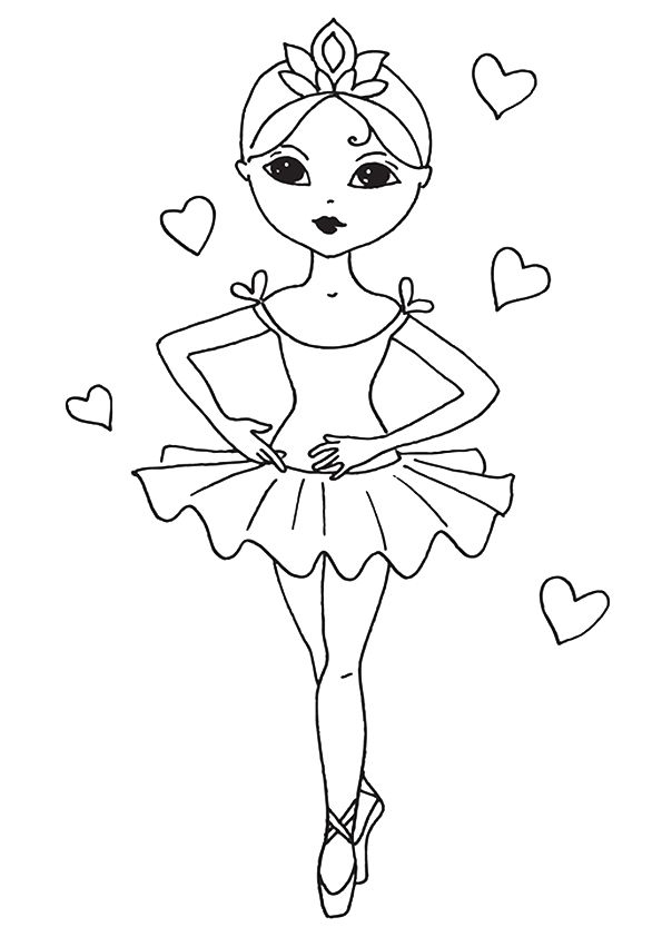 Dancers Coloring Pages Free Printable 86